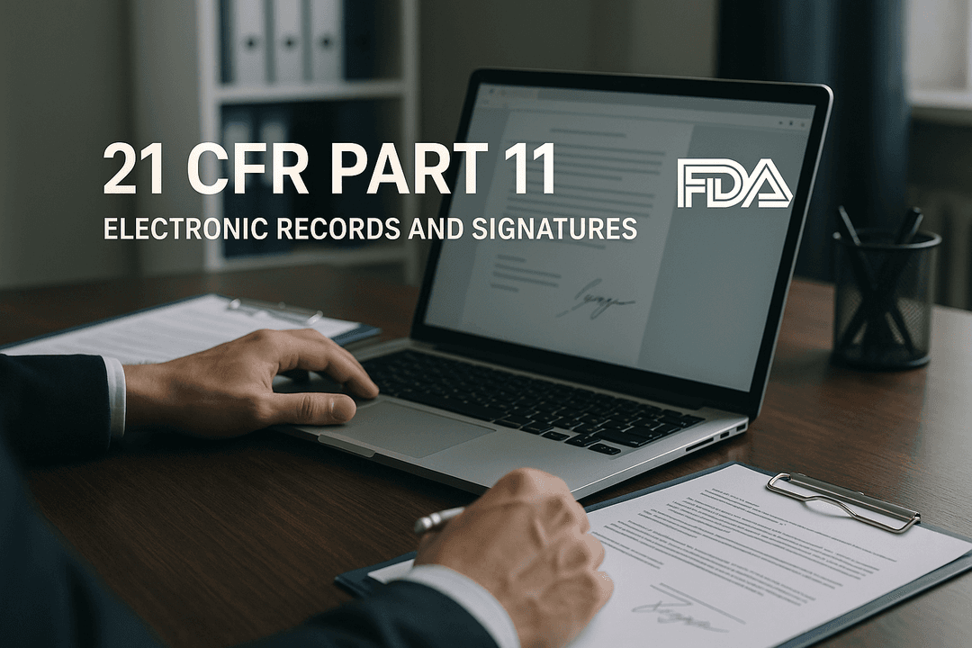 Understanding 21 CFR Part 11: Electronic Records & Signatures