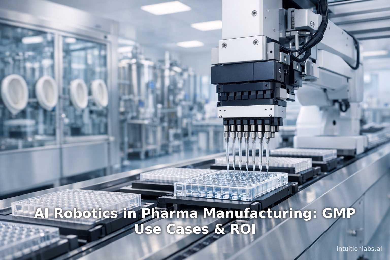 AI Robotics in Pharma Manufacturing: GMP Use Cases & ROI