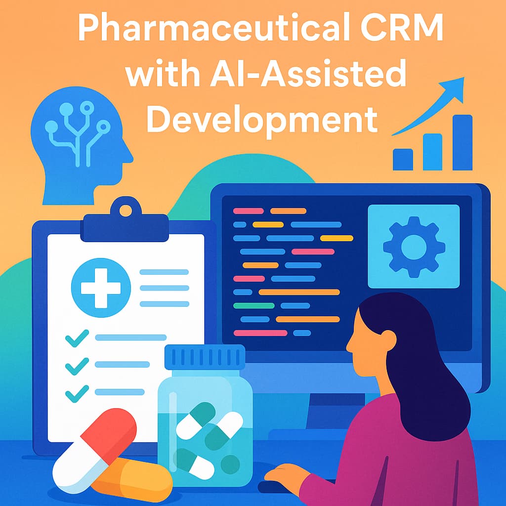 Building a Custom Pharmaceutical CRM with AI-Assisted Development