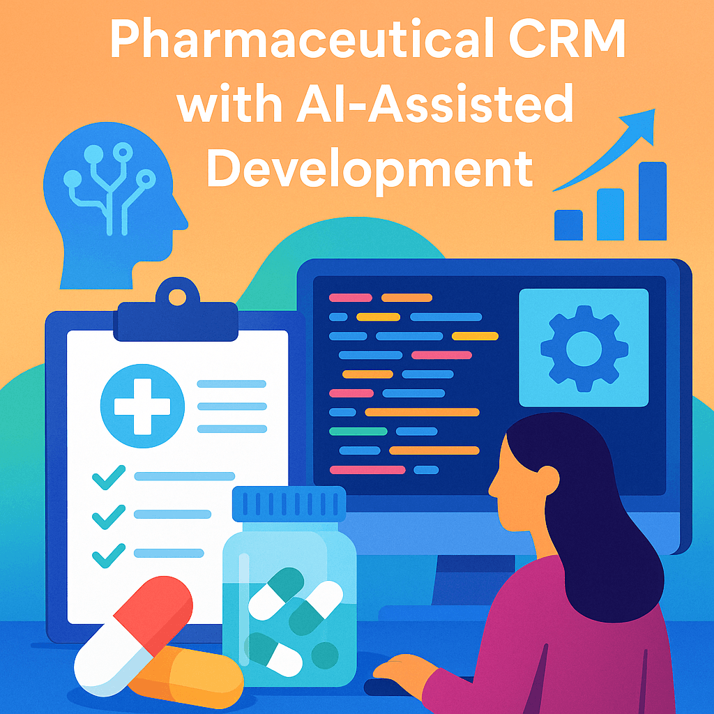 Building a Custom Pharmaceutical CRM with AI-Assisted Development