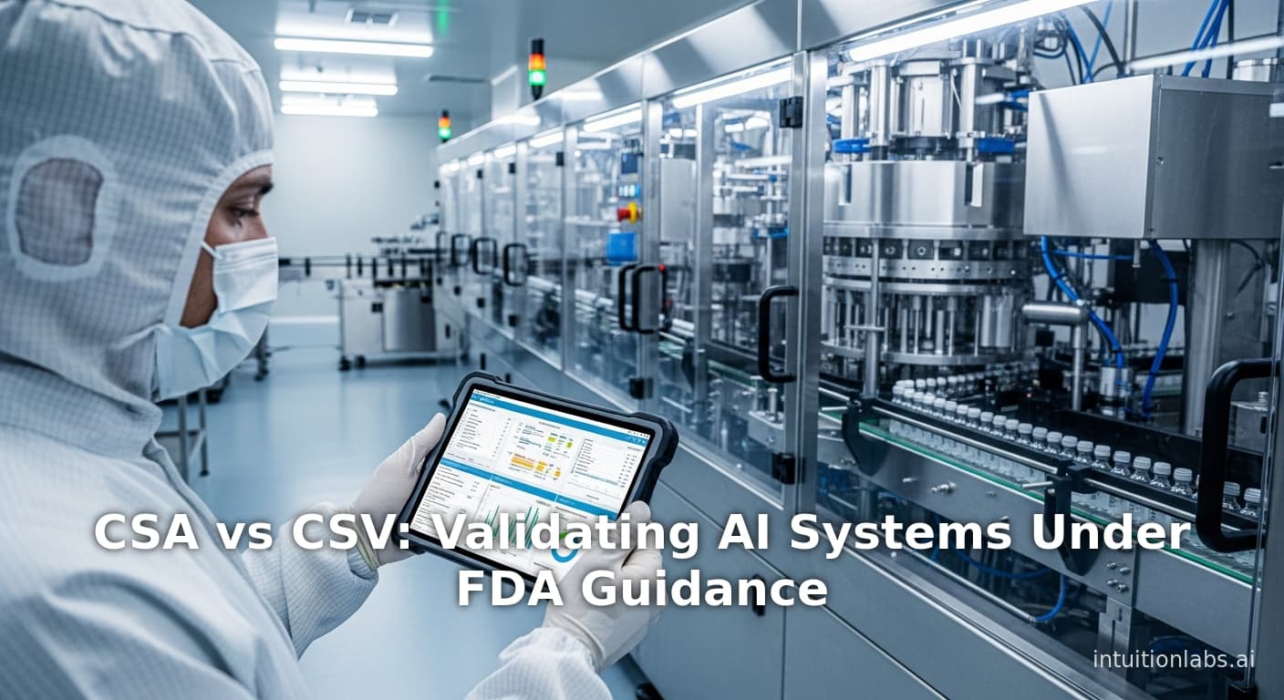 CSA vs CSV: Validating AI Systems Under FDA Guidance