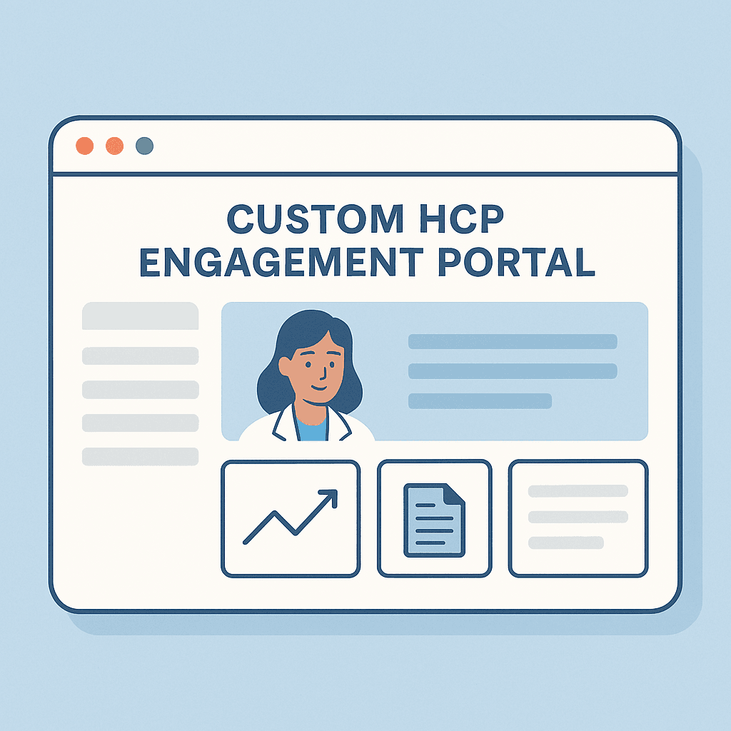 Building a Custom HCP Engagement Portal: A Step-by-Step Guide for Pharma Marketing Teams