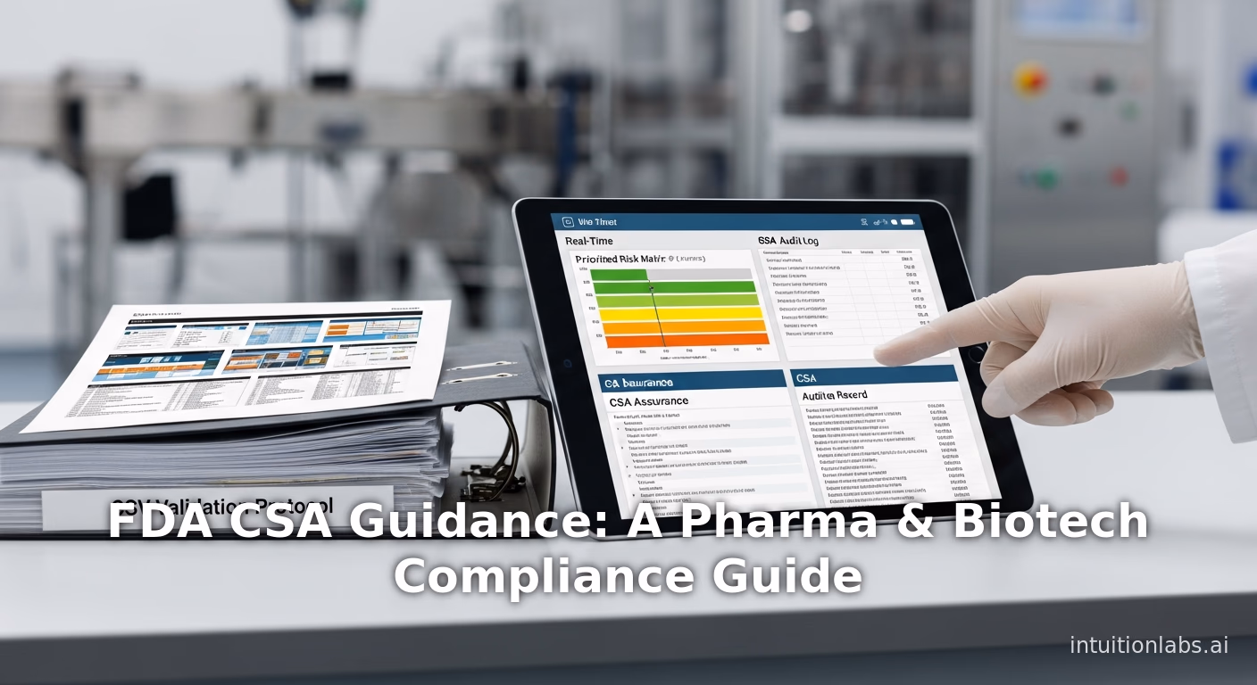 FDA CSA Guidance: A Pharma & Biotech Compliance Guide