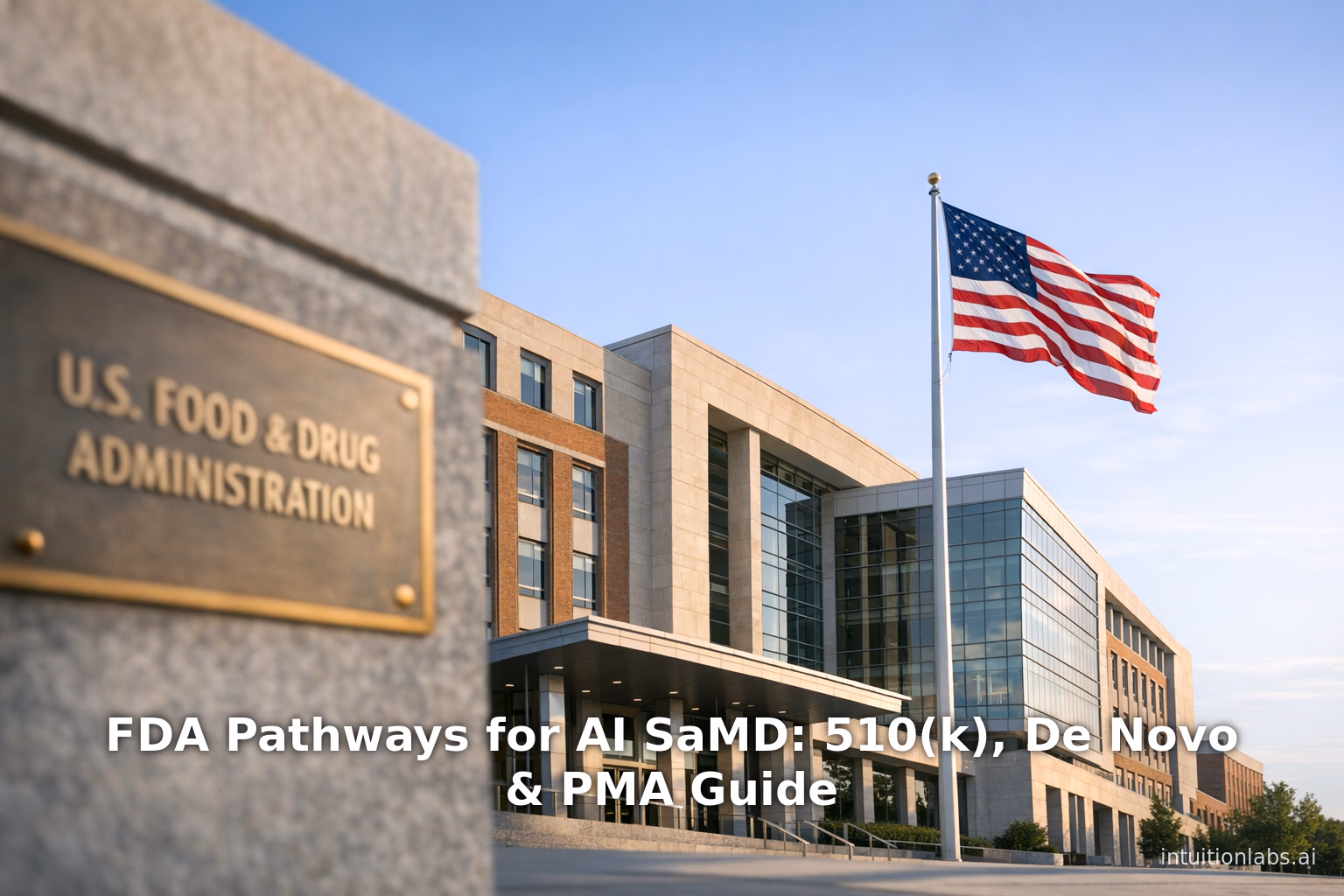 FDA Pathways for AI SaMD: 510(k), De Novo & PMA Guide