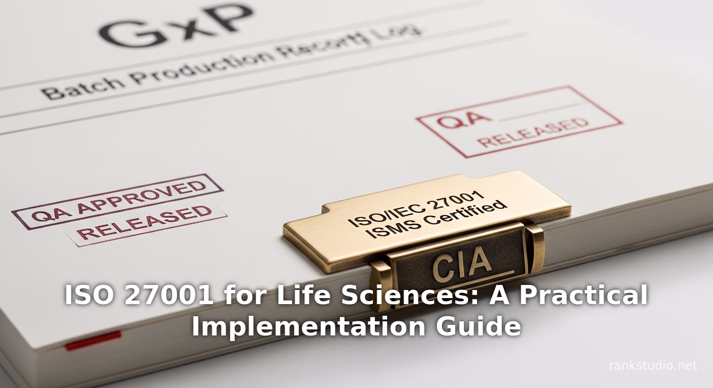 ISO 27001 Guide for Life Sciences & GxP Compliance