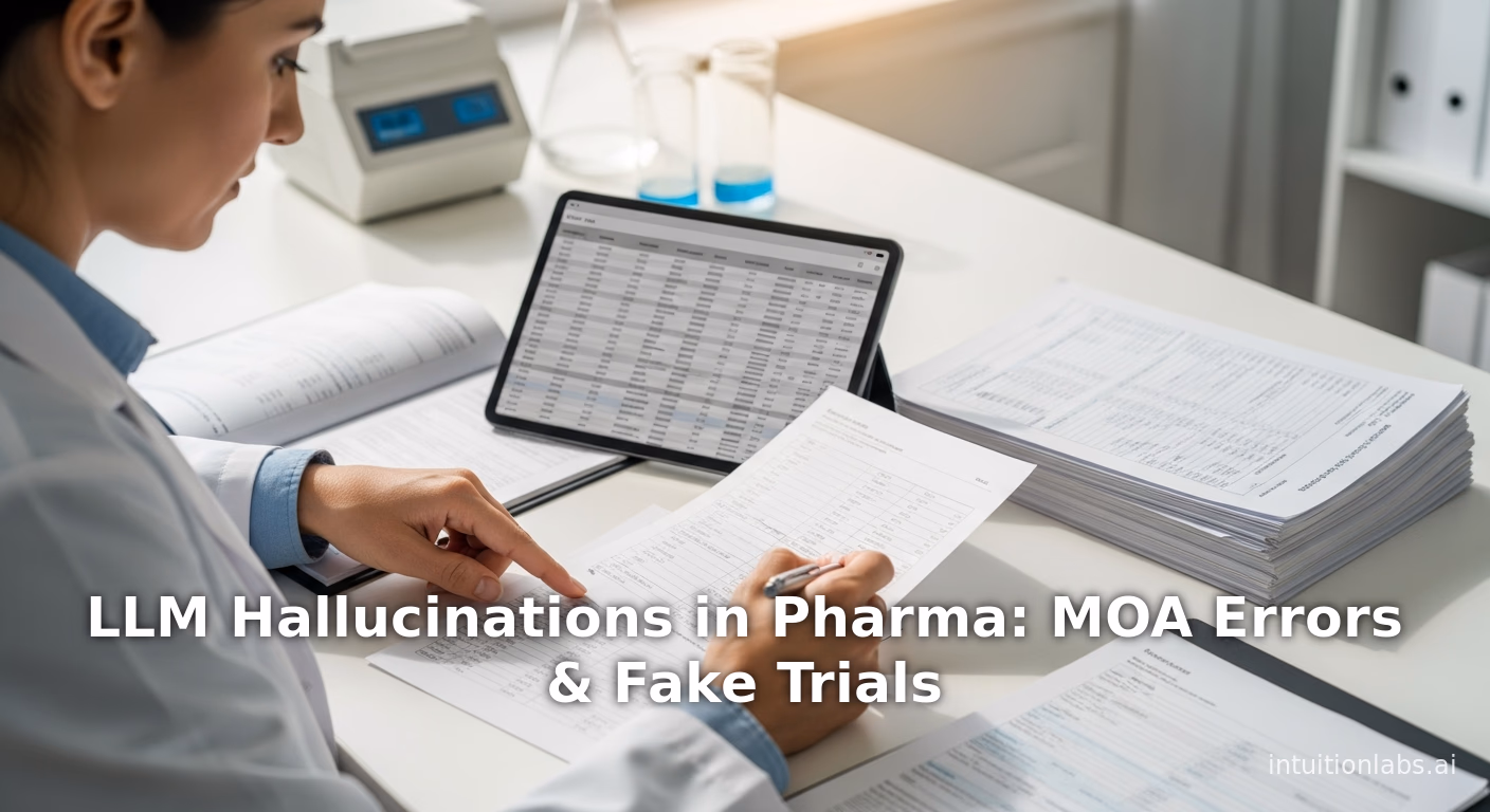 LLM Hallucinations in Pharma: MOA Errors & Fake Trials