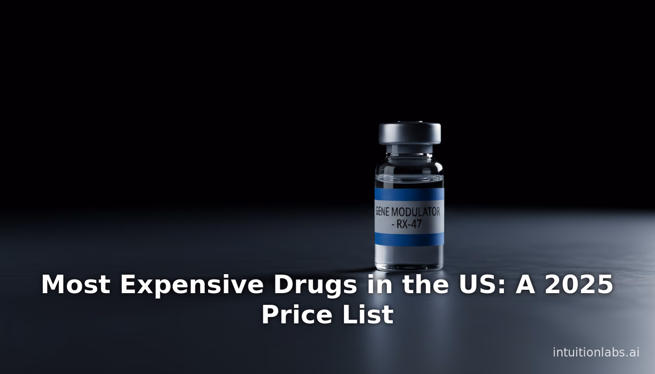 Most Expensive Drugs in the US: A 2025 Price List