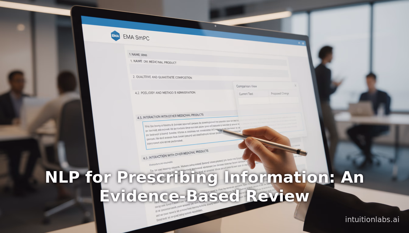 NLP for Prescribing Information: An Evidence-Based Review