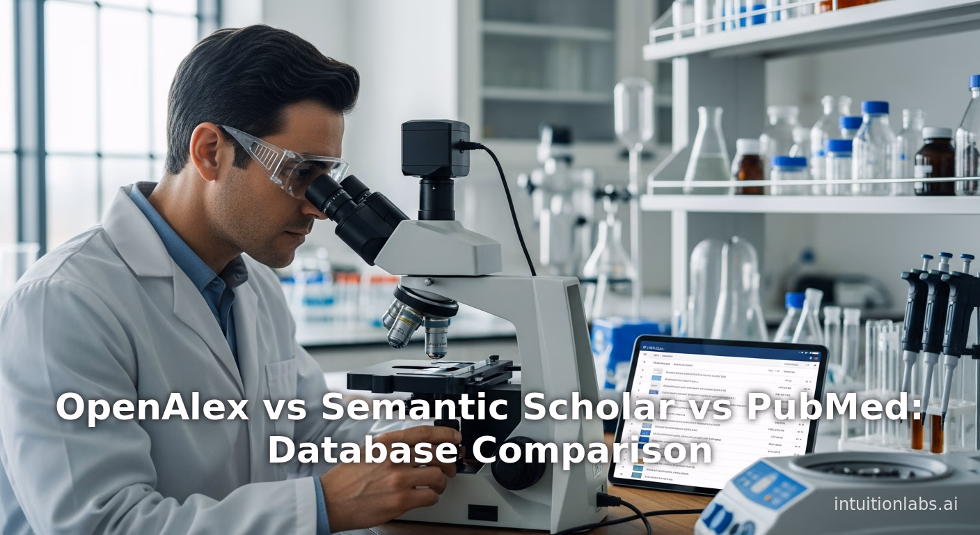OpenAlex vs Semantic Scholar vs PubMed: Database Comparison
