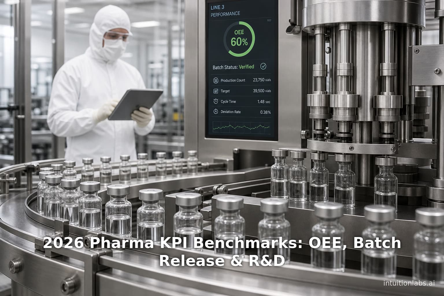 2026 Pharma KPI Benchmarks: OEE, Batch Release & R&D