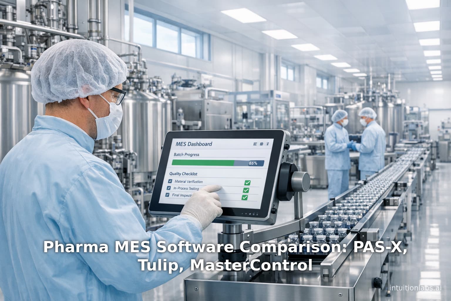 Pharma MES Software Comparison: PAS-X, Tulip, MasterControl
