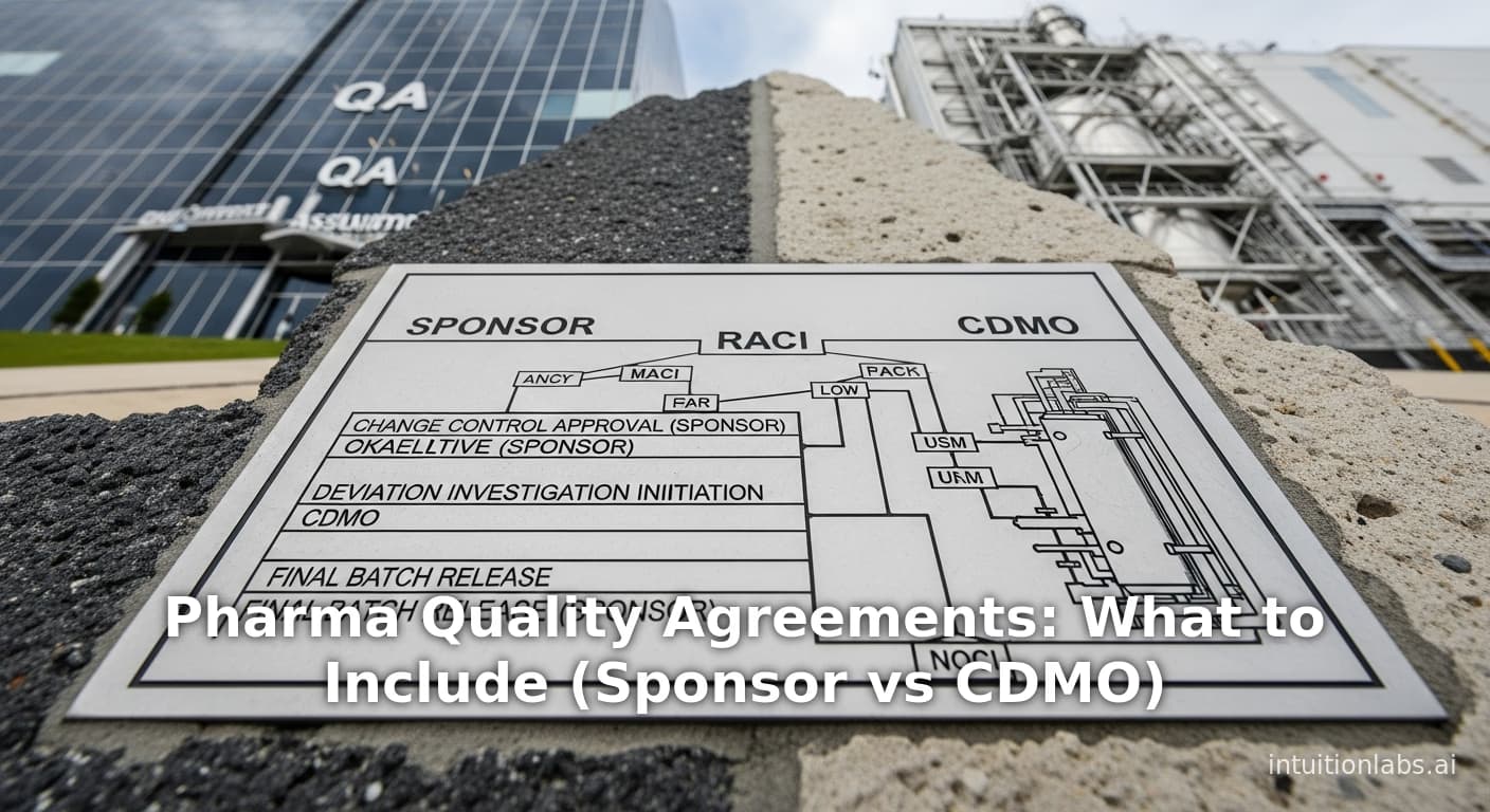 Pharma Quality Agreements: What to Include (Sponsor vs CDMO)