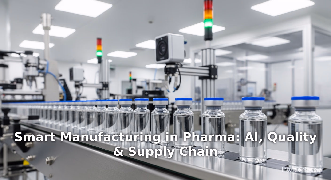 Smart Manufacturing in Pharma: AI, Quality & Supply Chain