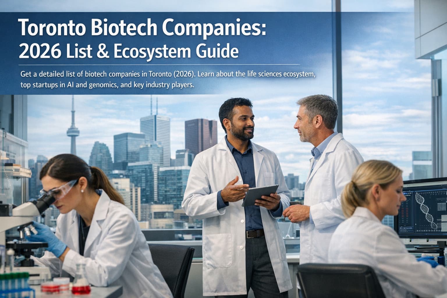 Toronto Biotech Companies: 2026 List & Ecosystem Guide