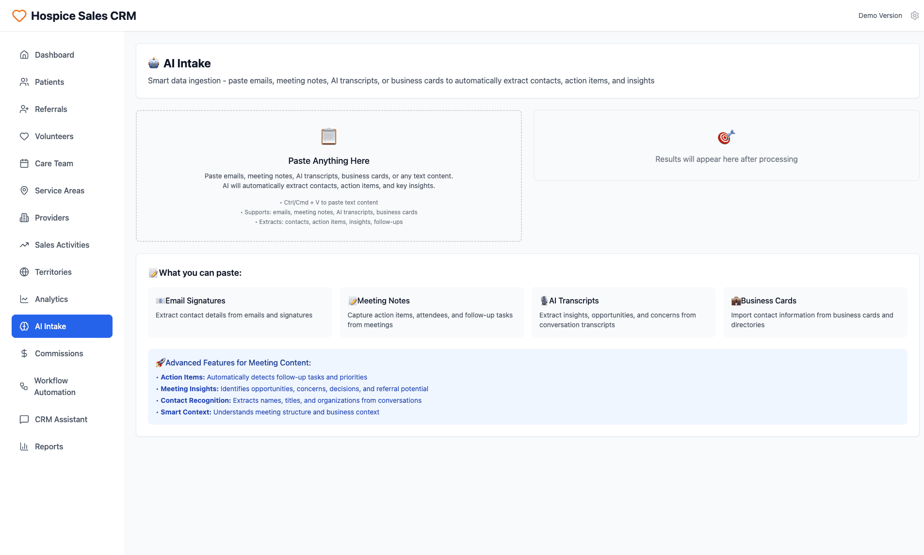 AI Data Intake & Processing