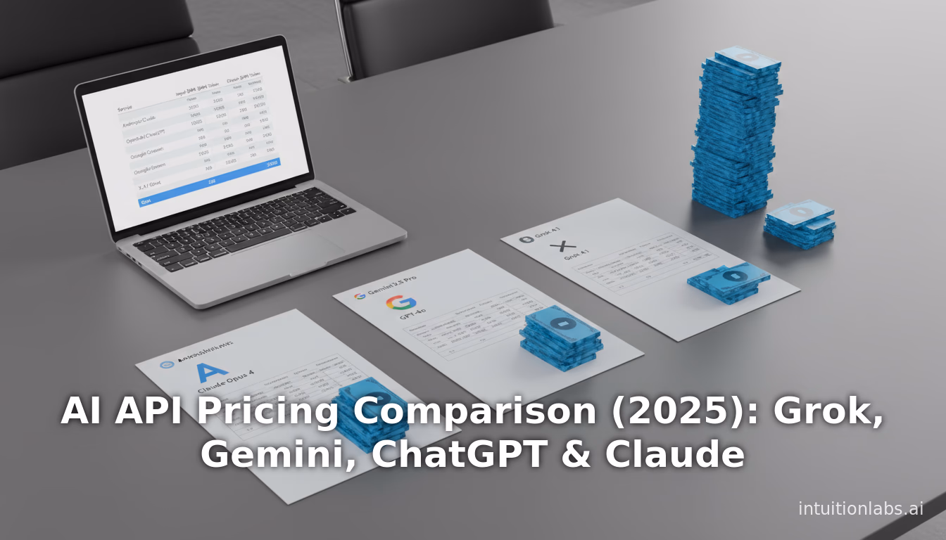 AI API Pricing Comparison (2025): Grok, Gemini, ChatGPT & Claude