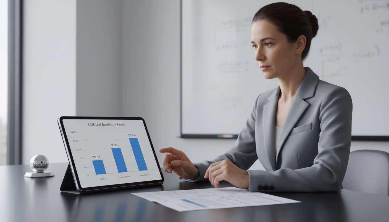 AIME 2025 Benchmark: An Analysis of AI Math Reasoning
