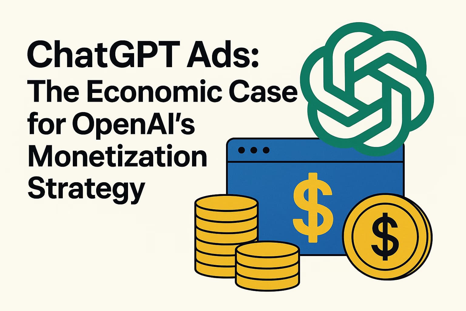 ChatGPT Ads: The Economic Case for OpenAI's Monetization Strategy