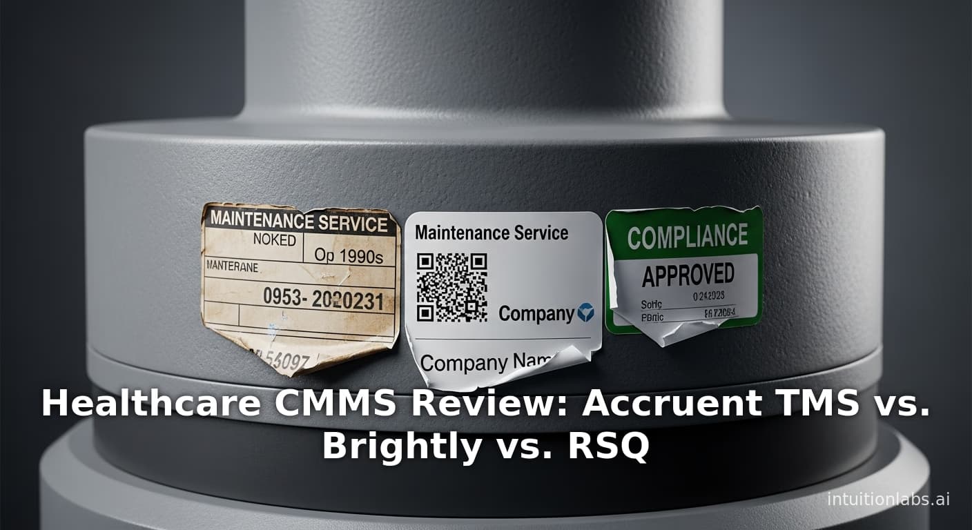 Healthcare CMMS Review: Accruent TMS vs. Brightly vs. RSQ
