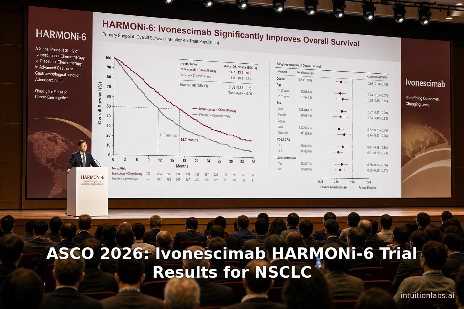 ASCO 2026: Ivonescimab HARMONi-6 Trial Results for NSCLC