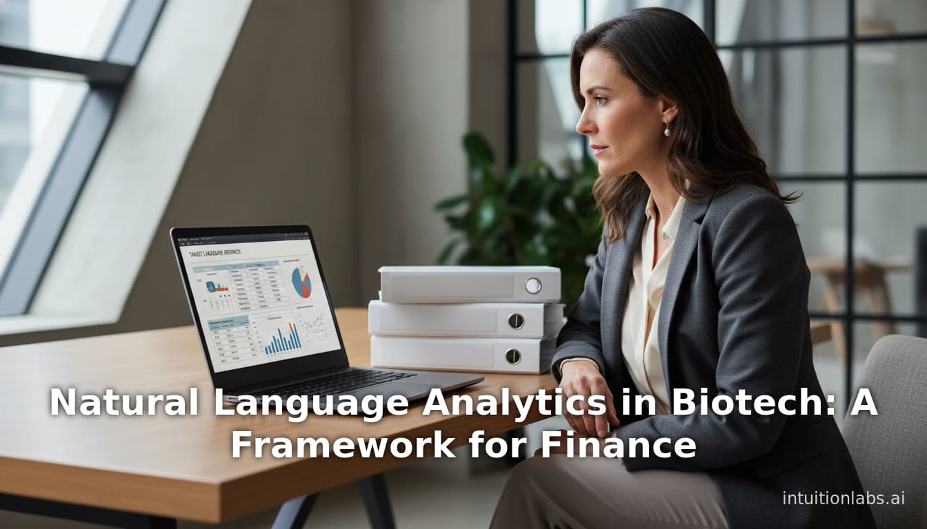 Natural Language Analytics in Biotech: A Framework for Finance