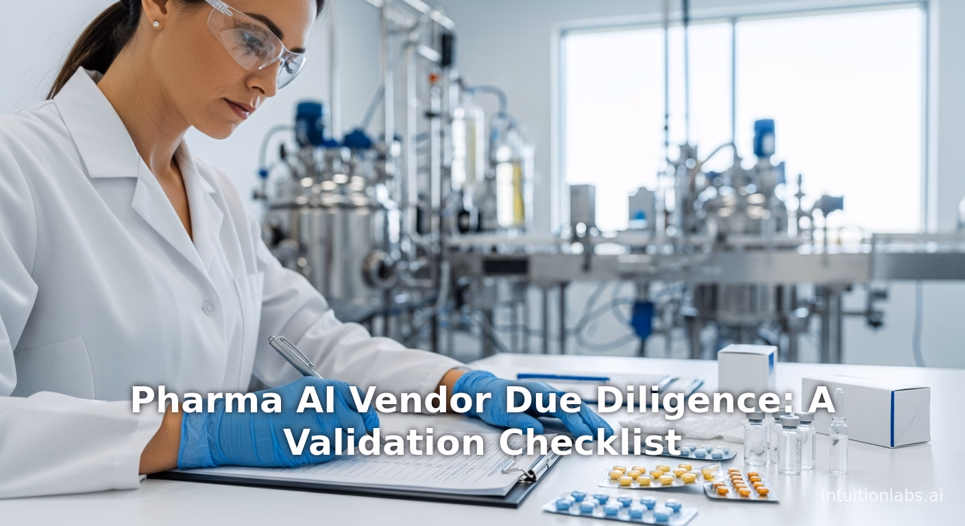Pharma AI Vendor Due Diligence: A Validation Checklist