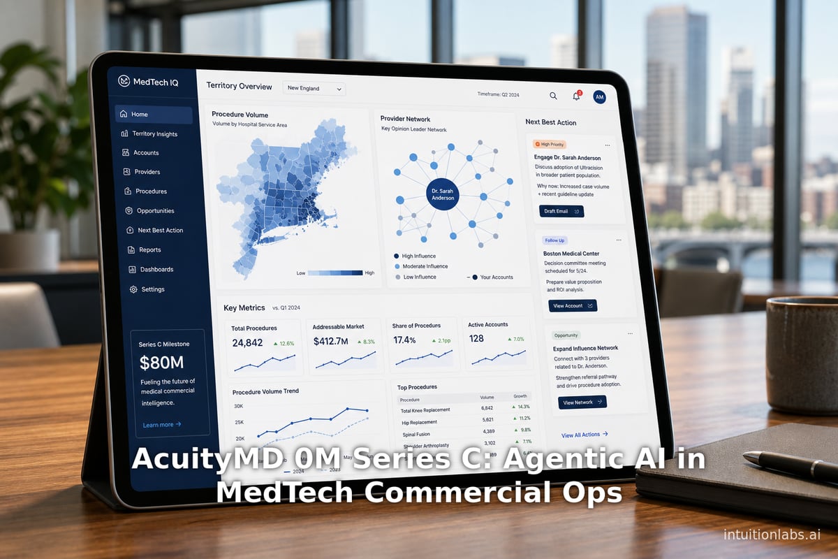 AcuityMD $80M Series C: Agentic AI in MedTech Commercial Ops ...