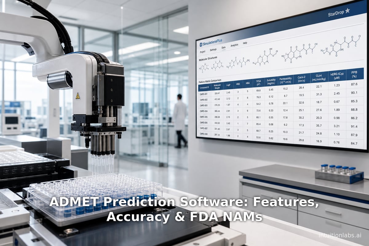 ADMET Prediction Software: Features, Accuracy & FDA NAMs | IntuitionLabs