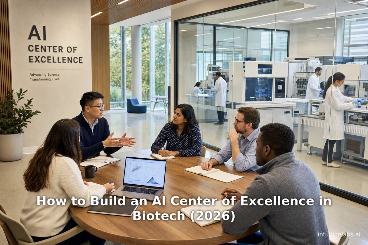 How to Build an AI Center of Excellence in Biotech (2026) | IntuitionLabs