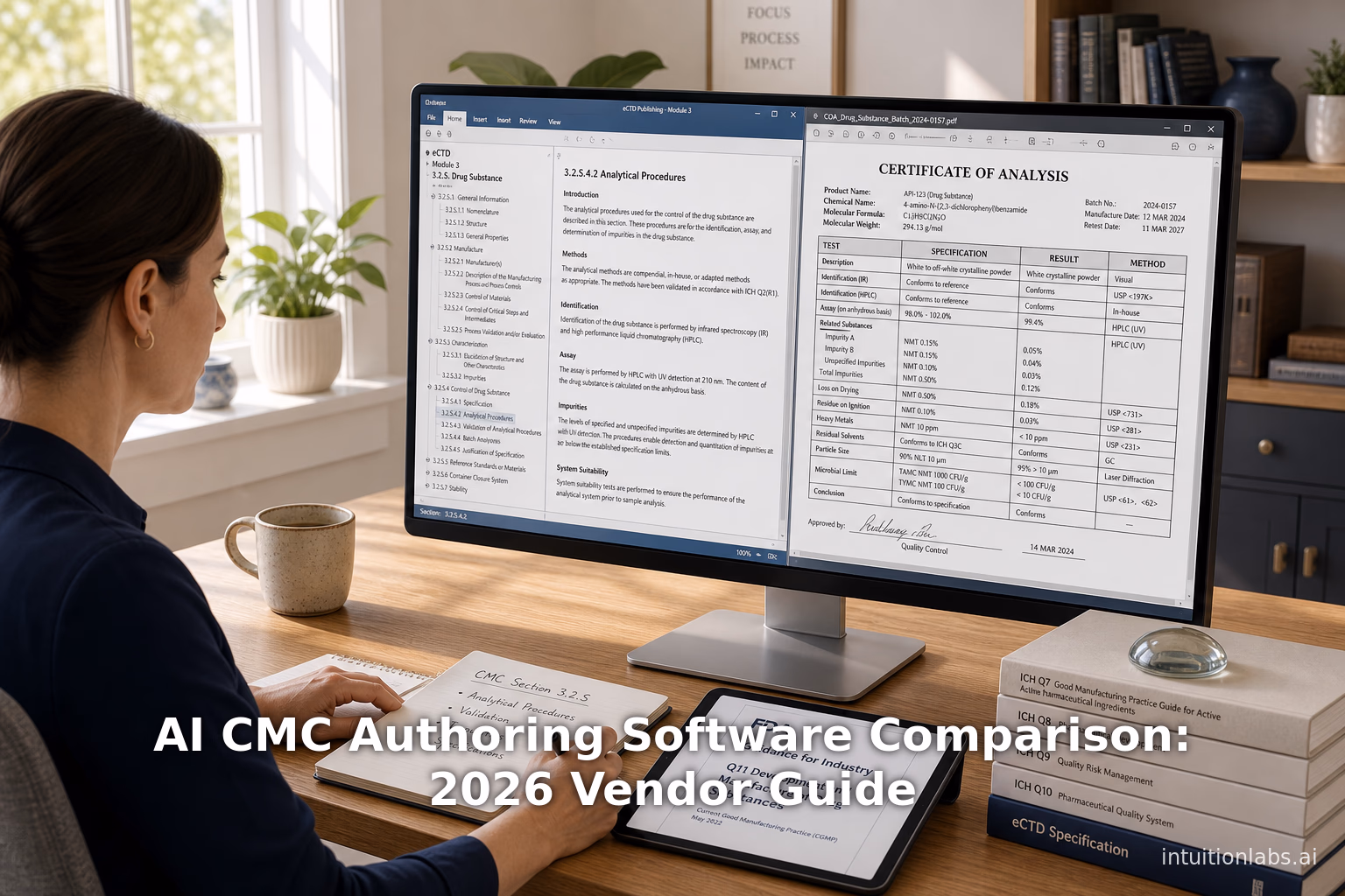 AI CMC Authoring Software Comparison: 2026 Vendor Guide