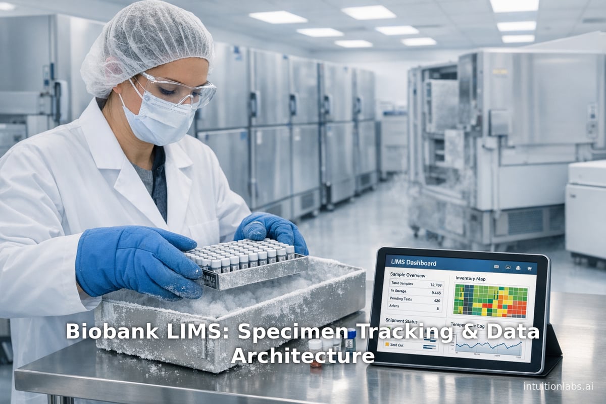Biobank LIMS: Specimen Tracking & Data Architecture | IntuitionLabs
