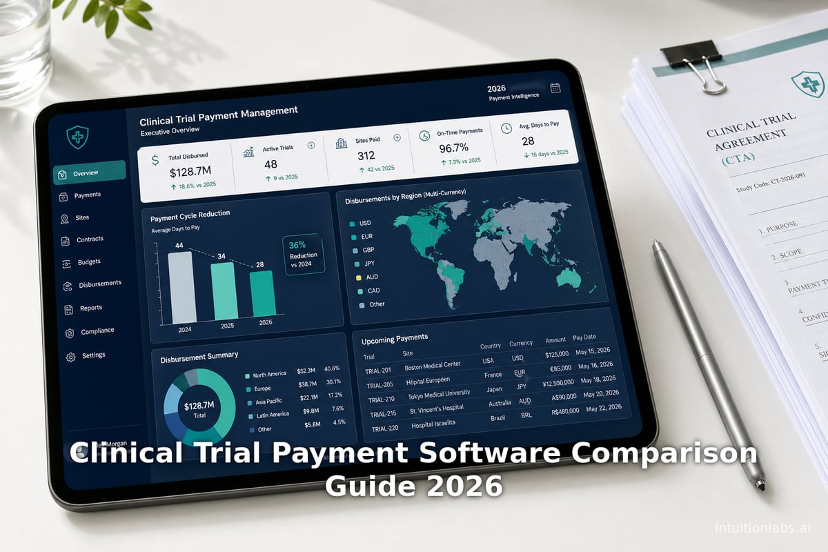 Clinical Trial Payment Software Comparison Guide 2026 | IntuitionLabs