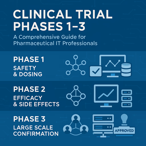 Clinical Trial Phases 1–3: A Comprehensive Guide for Pharmaceutical IT Professionals