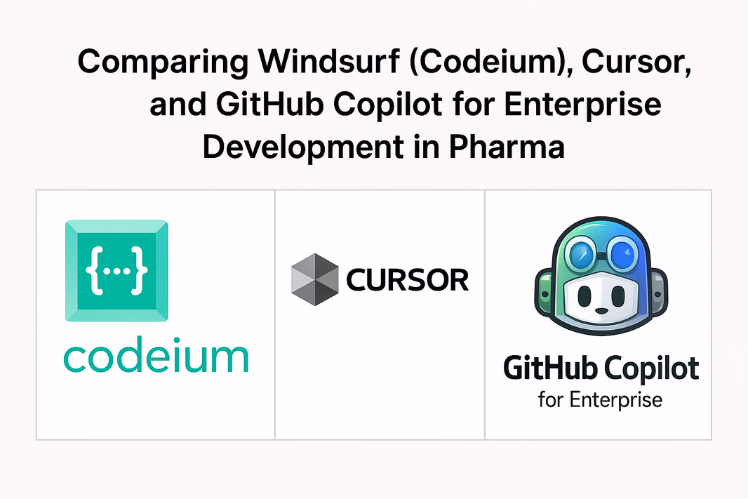 Comparing AI Coding Assistants for Pharma Enterprise Development