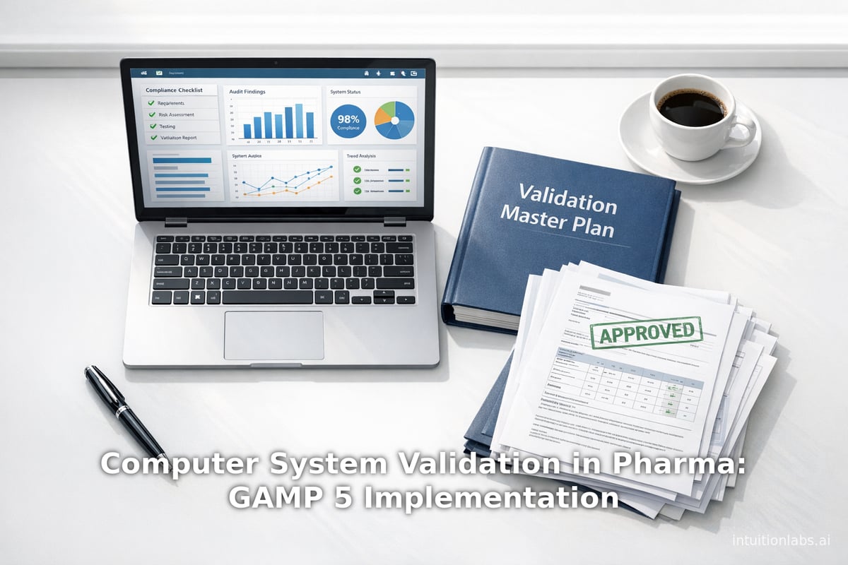 Computer System Validation in Pharma: GAMP 5 Implementation | IntuitionLabs