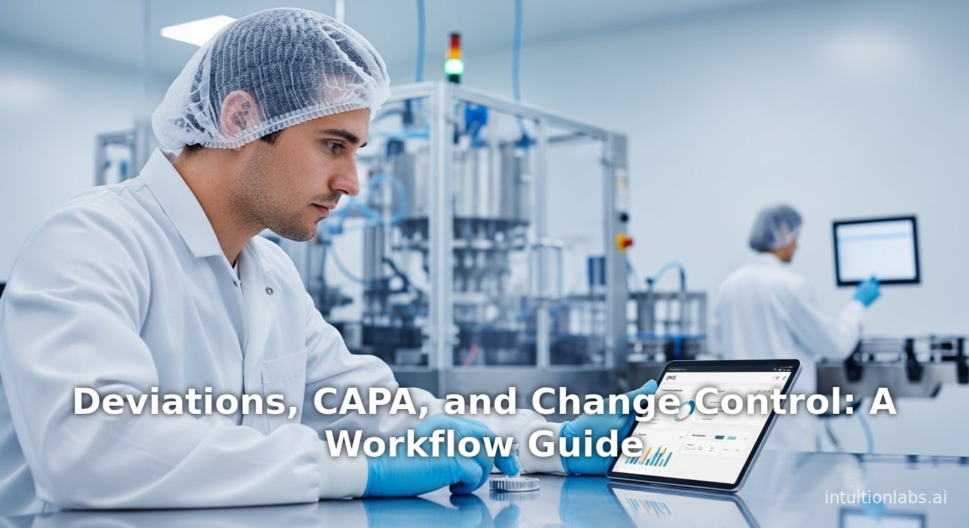 Deviations, CAPA, and Change Control: A Workflow Guide | IntuitionLabs