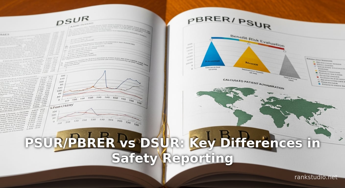 DSUR vs. PSUR/PBRER: A Pharmacovigilance Comparison | IntuitionLabs