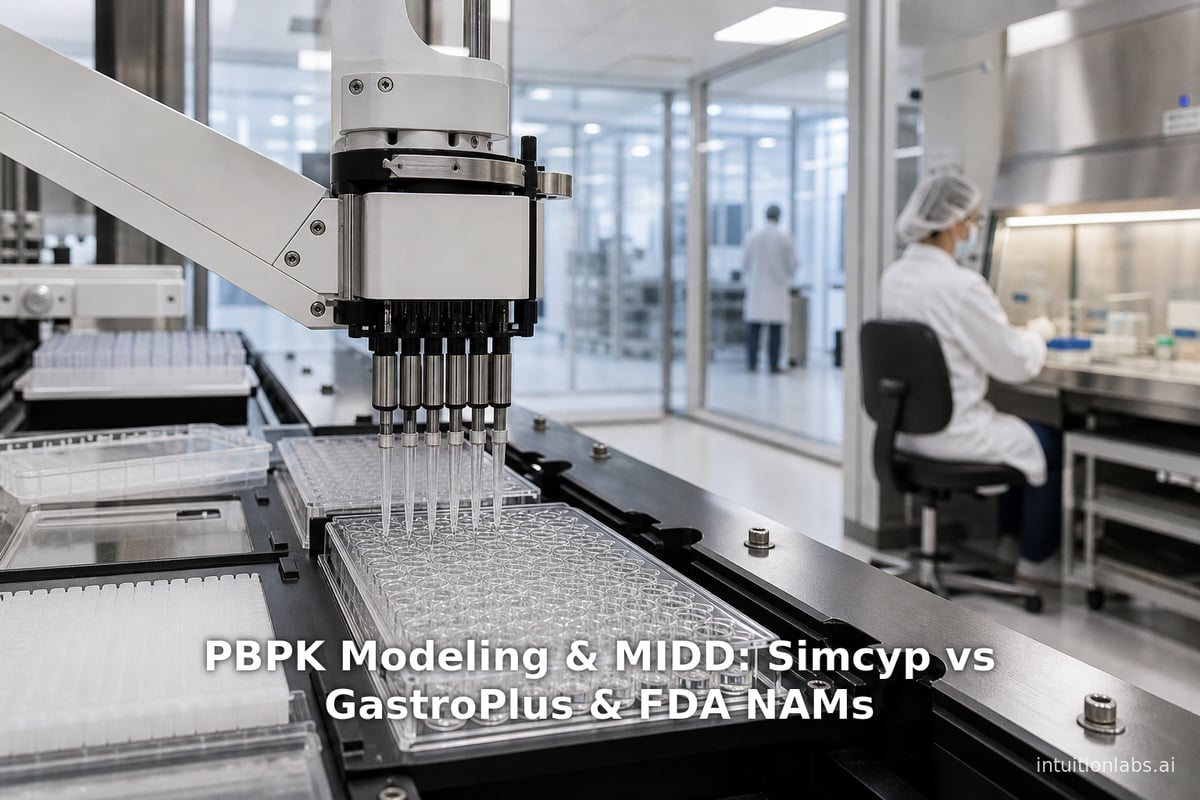 PBPK Modeling & MIDD: Simcyp vs GastroPlus & FDA NAMs | IntuitionLabs